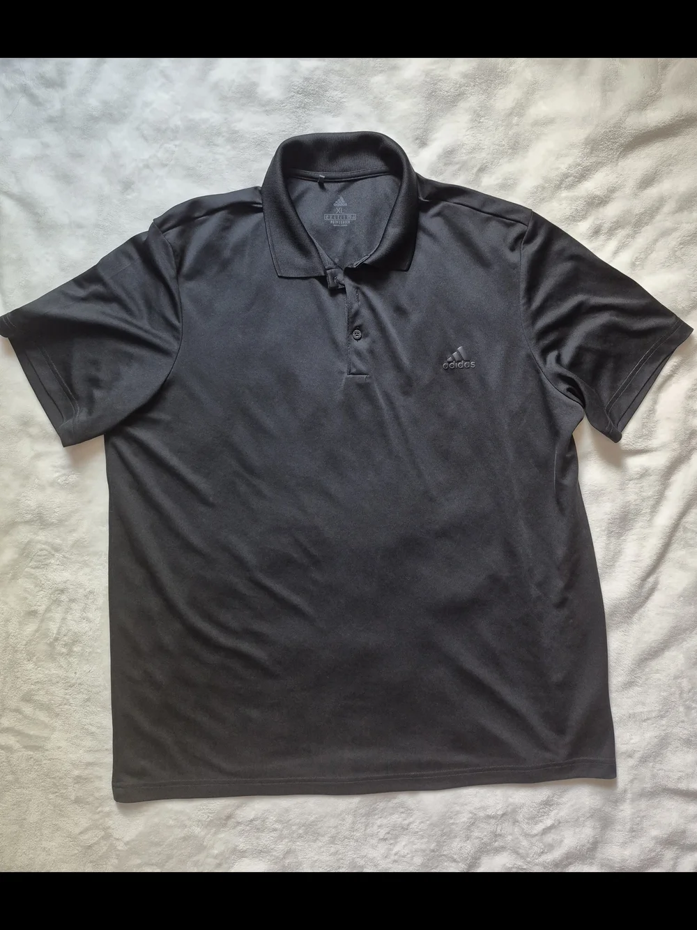 Adidas Men’s Black Polo Shirt